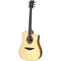 Lâg HyVibe 20 Dreadnought Cutaway Electro - Vue 3